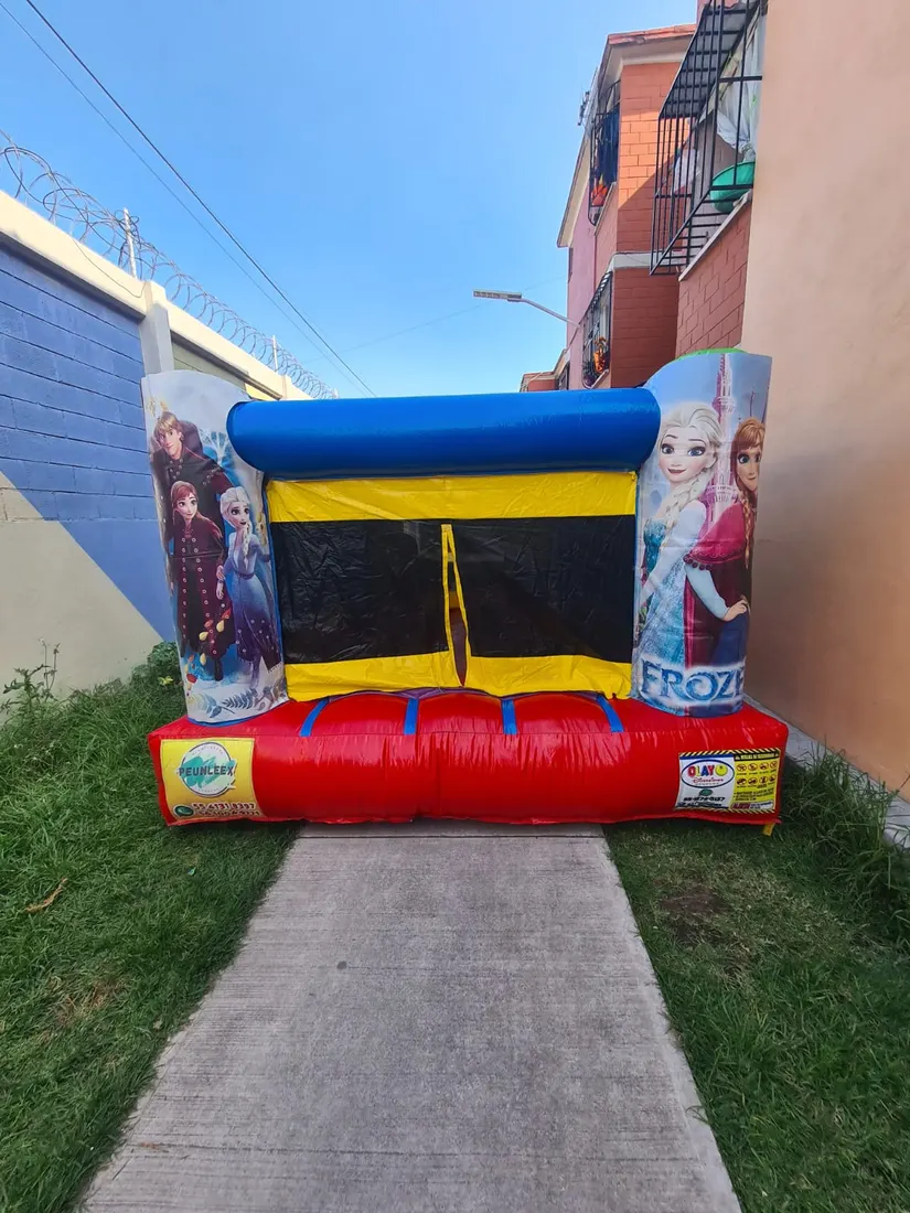 Inflable cubo 3 x 3 temática Frozen